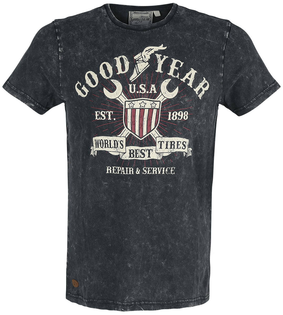 GoodYear - Men T-Shirt Comfort fit - T-Shirt - schwarz