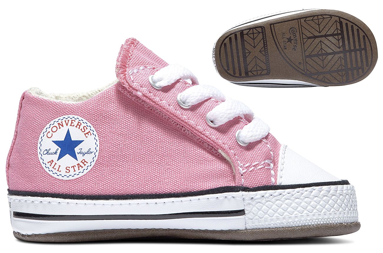 Image of Converse Chuck Taylor First Star Cribster Babyschuhe pink