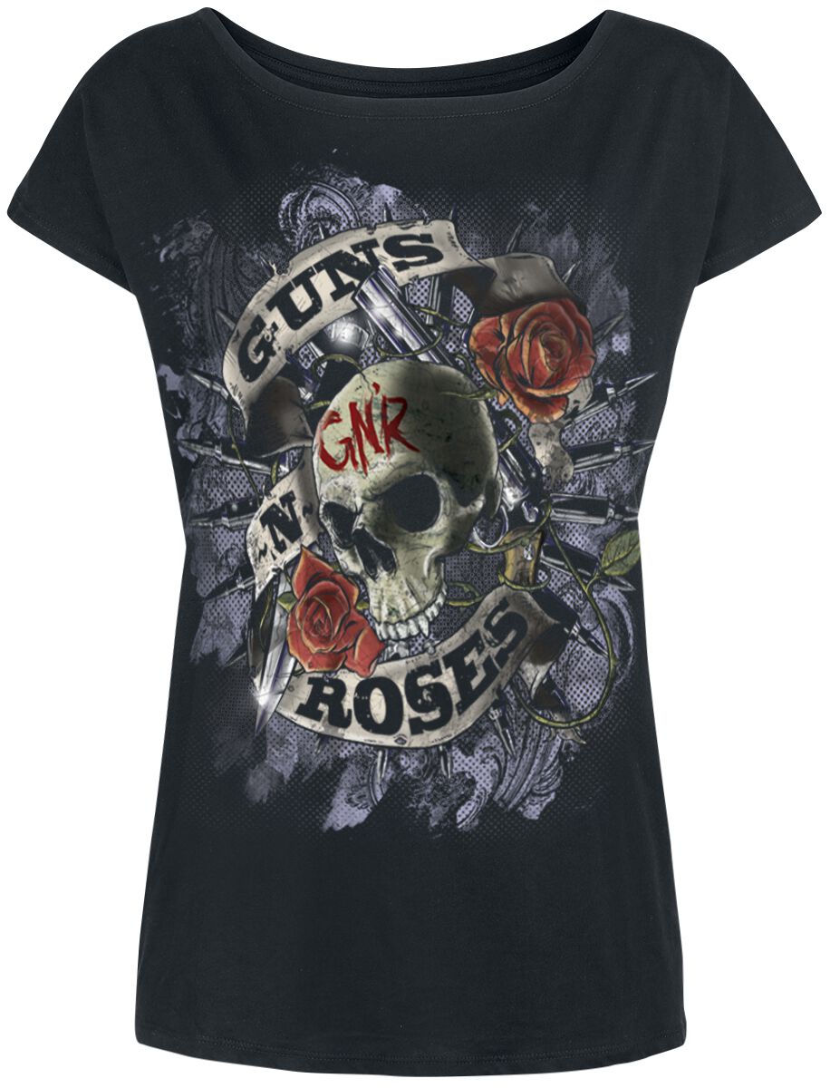 T-Shirt Manches courtes de Guns N' Roses - Firepower - M à 5XL - pour Femme - noir