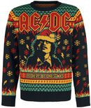 Holiday Sweater 2022, AC/DC, Weihnachtspullover