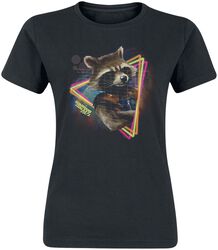 Neon Rocket, Guardians Of The Galaxy, T-Shirt