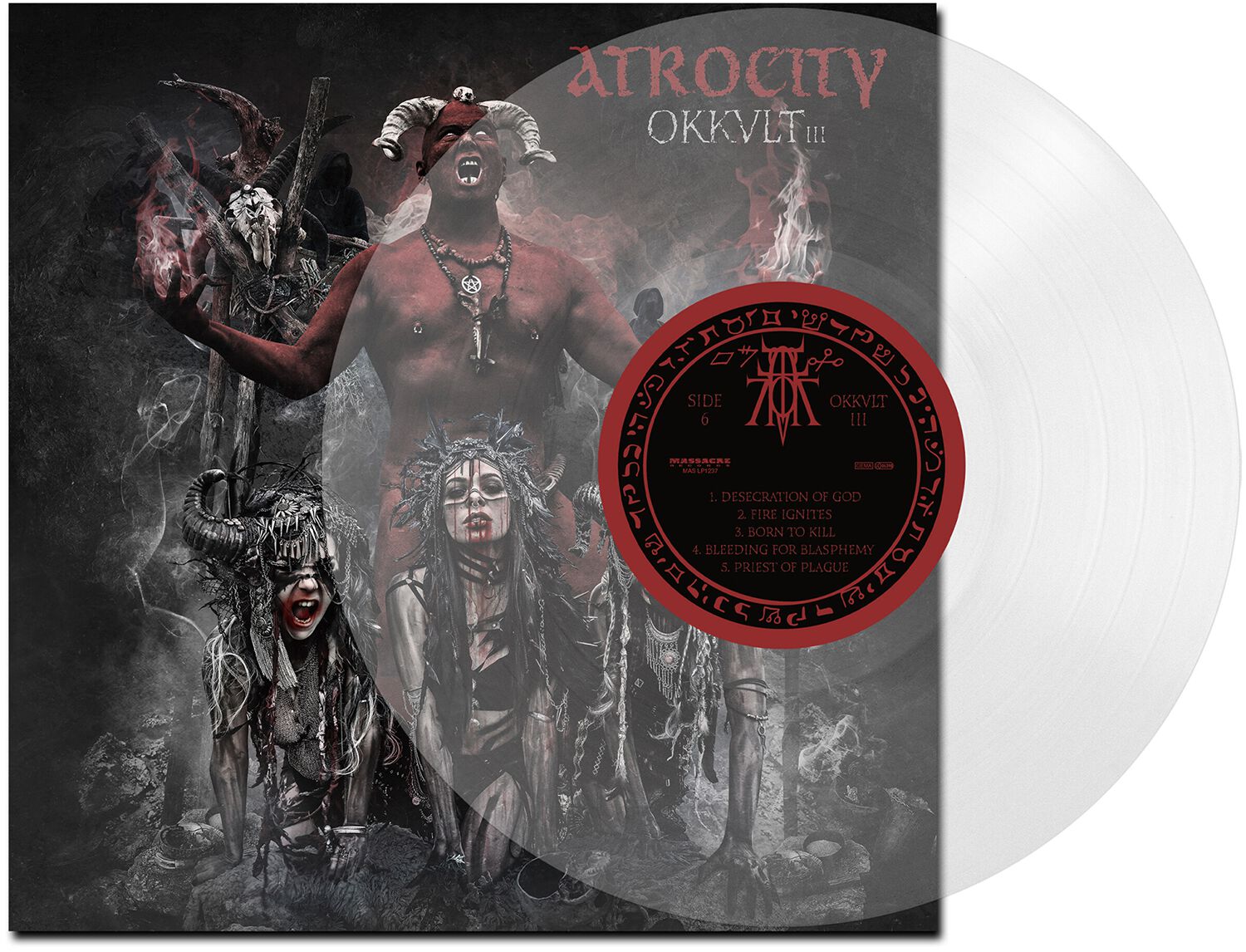 Atrocity Okkult III LP transparent