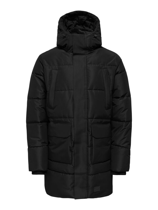 Only & Sons Herren Parka - Schwarz - S - Bild 3