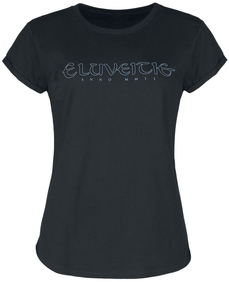 Eluveitie T-Shirt - Triskel - S bis XL - für Damen - Größe S - schwarz  - Lizenziertes Merchandise!