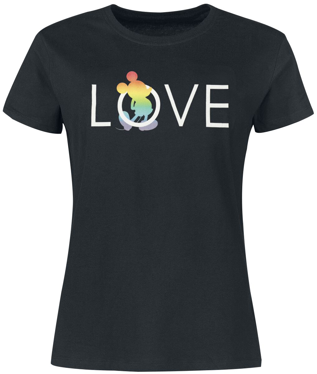 Mickey Mouse Love T-Shirt black