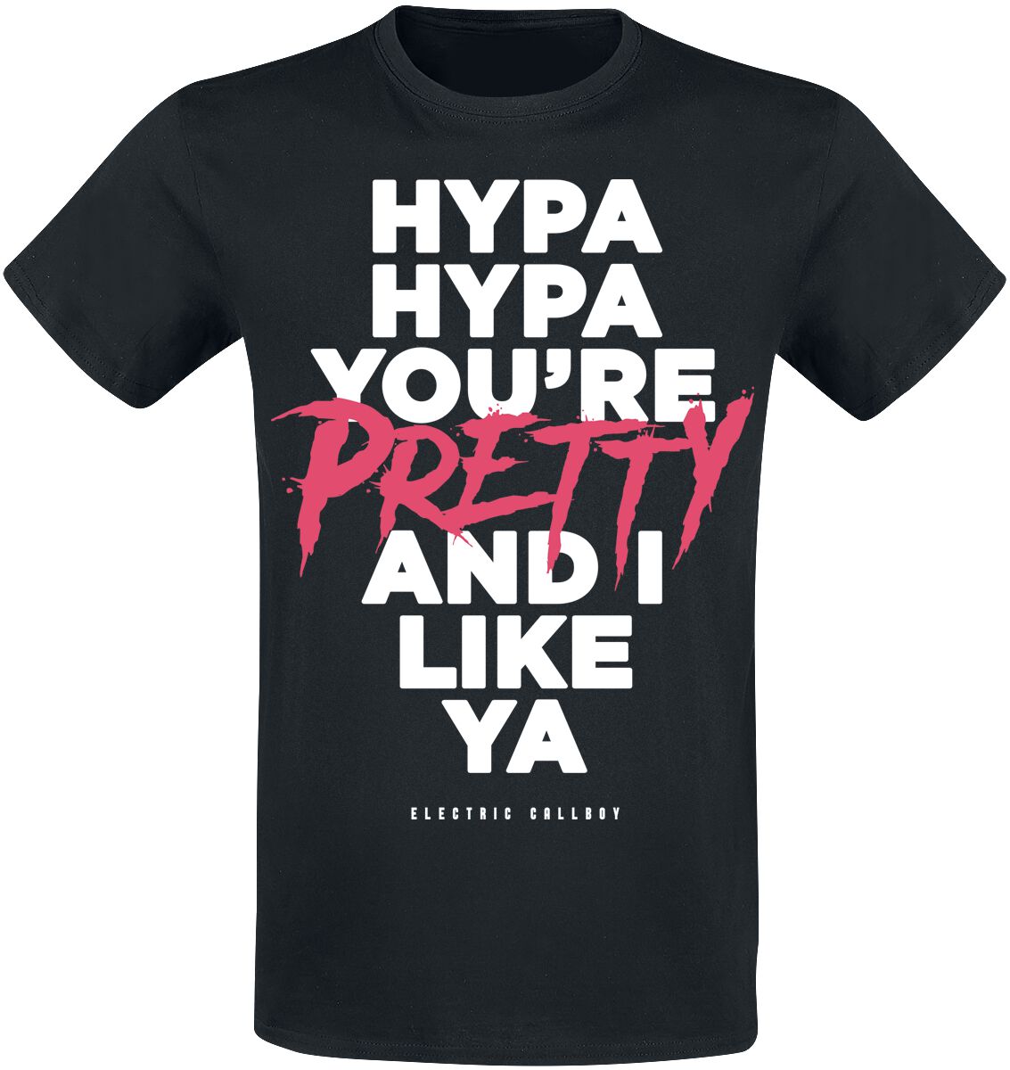 Hypa Hypa Lyrics T-Shirt schwarz von Electric Callboy