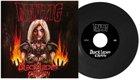 Image of Danzig Black laden crown CD Standard