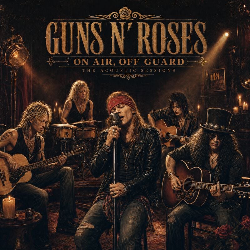 On Air, Off Guard von Guns N' Roses - LP (Limited Edition, Standard)