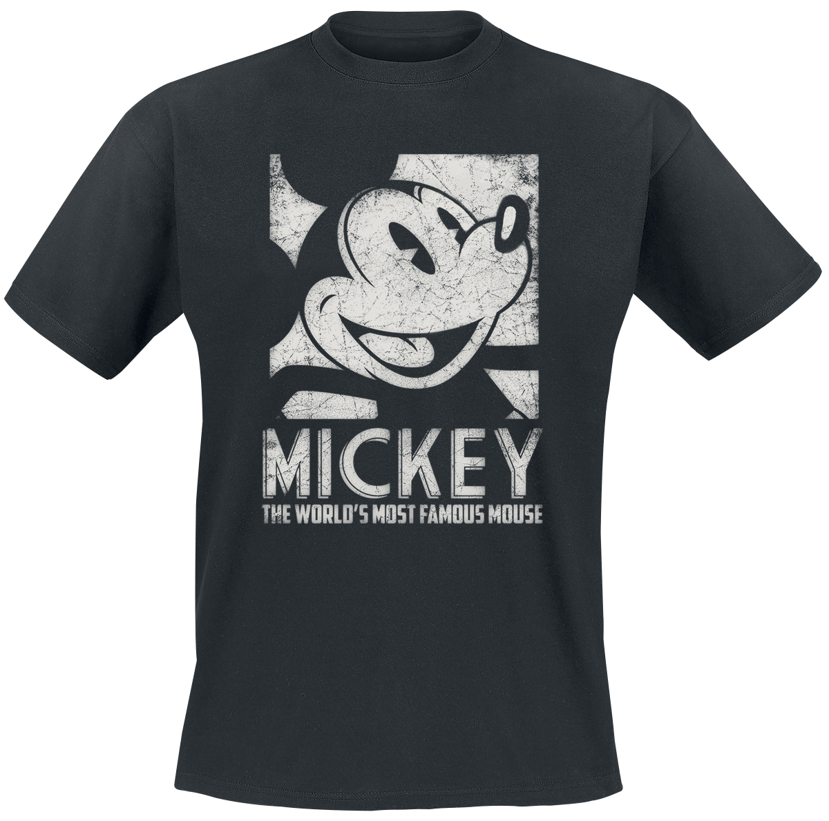 Mickey Mouse - Most Famous - T-Shirt - schwarz