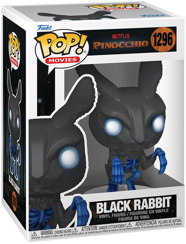 Black Rabbit Vinyl Figur 1296