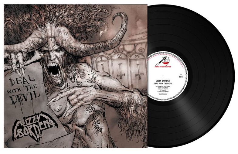 Image of Lizzy Borden Deal with the devil LP schwarz