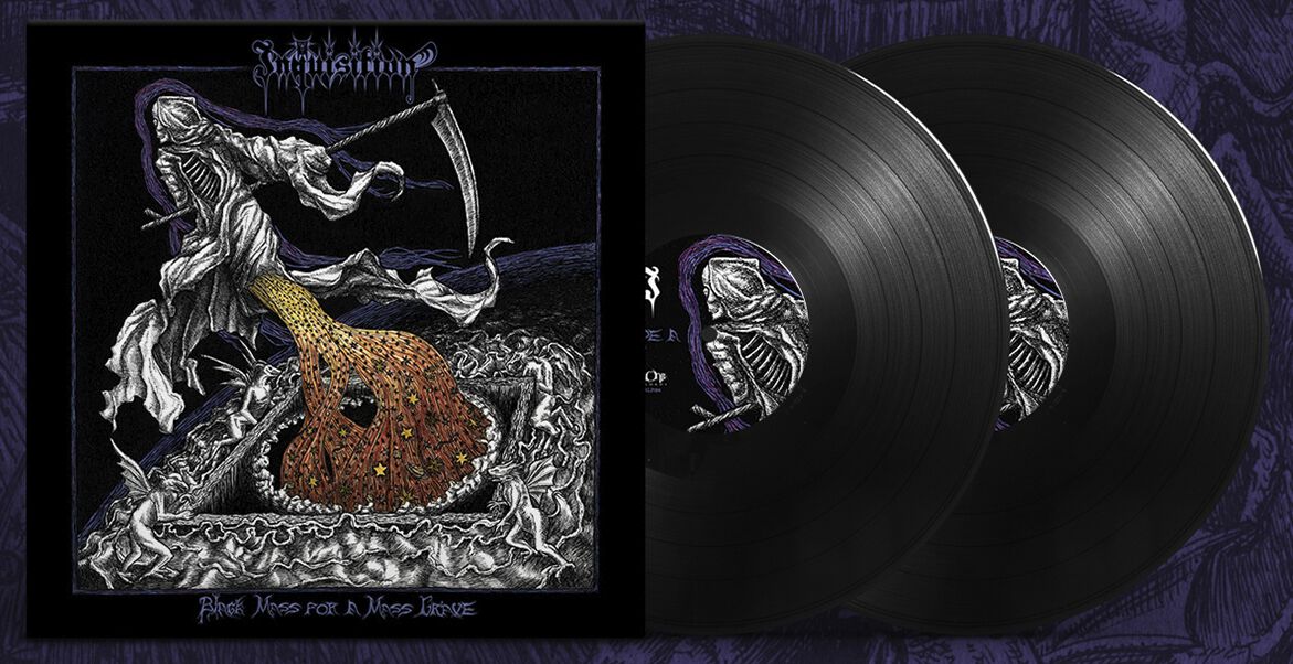Image of Inquisition Black mass for a mass grave 2-LP Standard