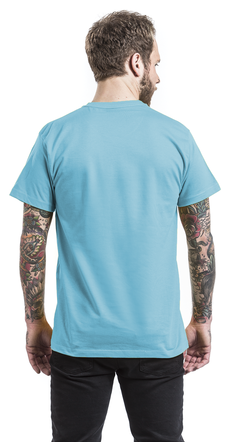 Breaking Bad Los Pollos Hermanos T-Shirt hellblau