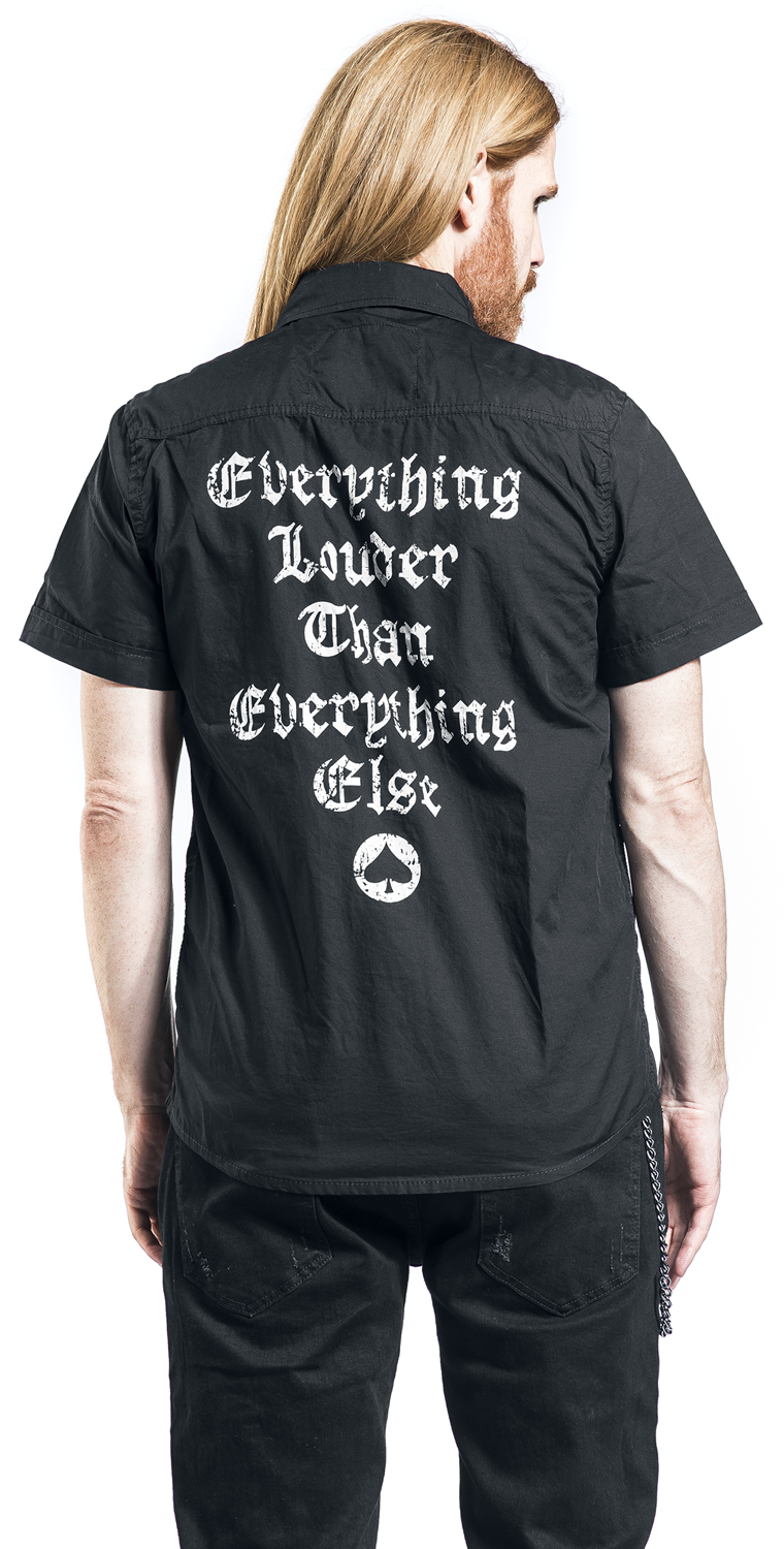 Motörhead Brandit Bastards - Roadstar Shirt Kurzarmhemd schwarz