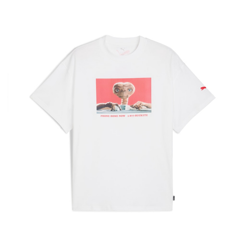 T-shirt  av Puma - Hoops x E.T. Tee I - Herr - vit