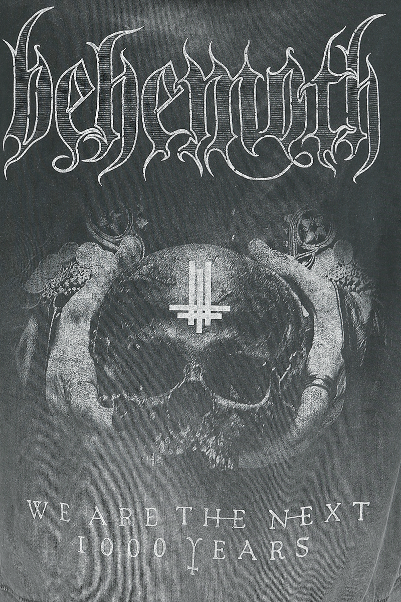 Behemoth We Are The Next 1000 Years Kapuzenjacke schwarz grau
