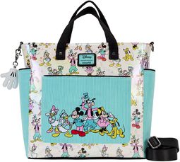 Loungefly - Disney 100 - Classic AOP Convertible, Mickey Mouse, Mini-Rucksack