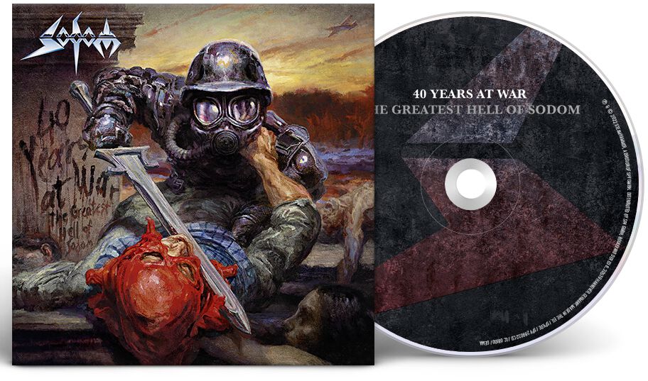 Levně Sodom 40 years at war - The greatest hell of Sodom CD standard