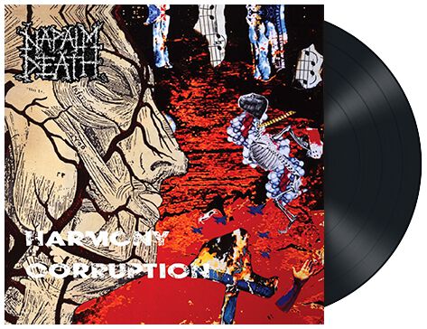 Harmony corruption von Napalm Death - LP (Re-Release, Standard)