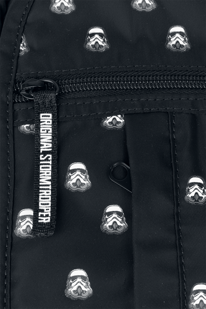 Original Stormtrooper Helmet Pattern Umhängetasche schwarz