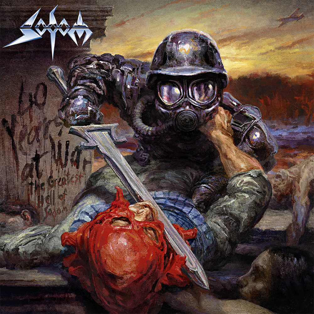 Sodom 40 years at war - The greatest hell of Sodom LP farbig