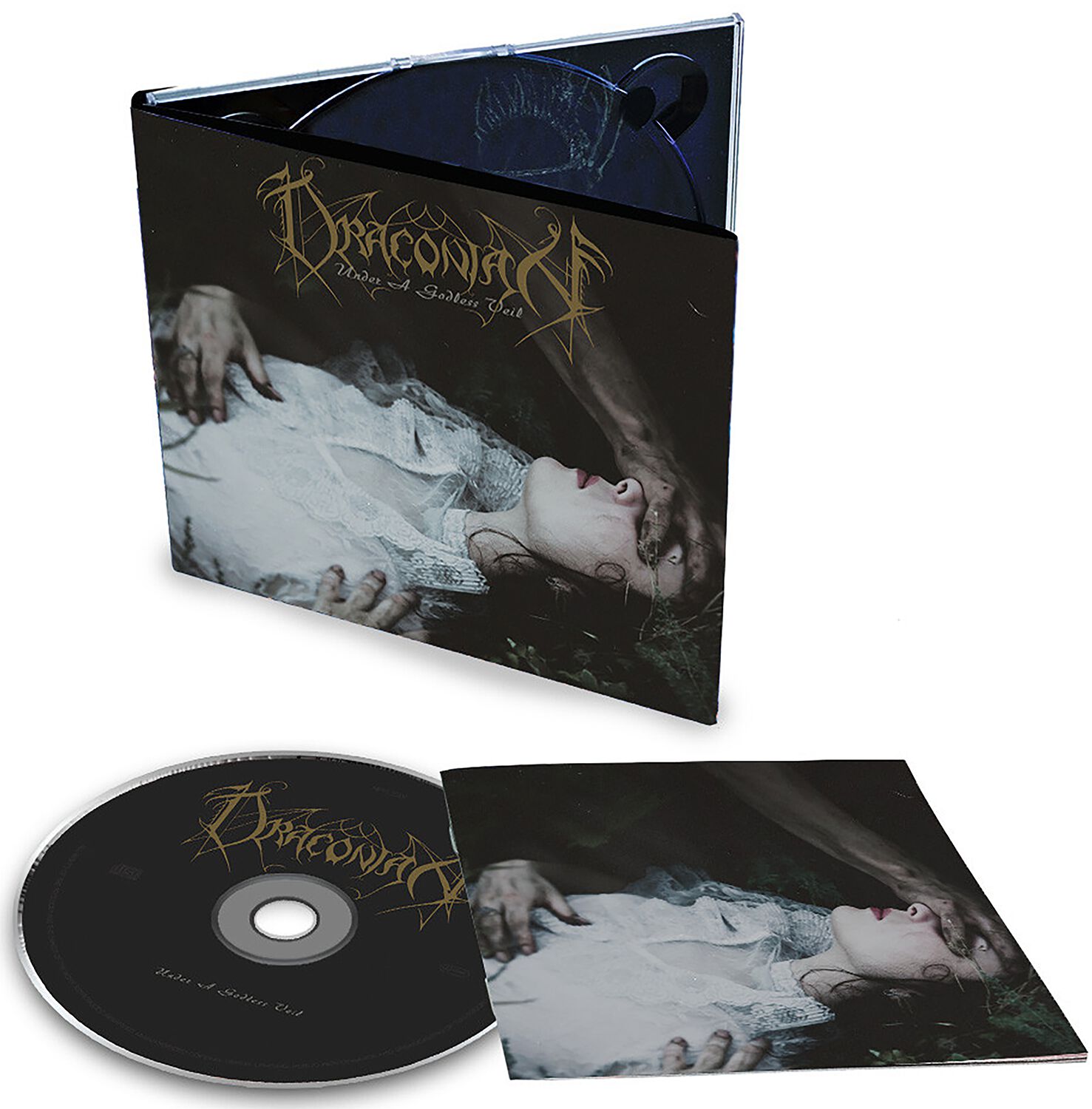 Image of Draconian Under a godless veil CD Standard