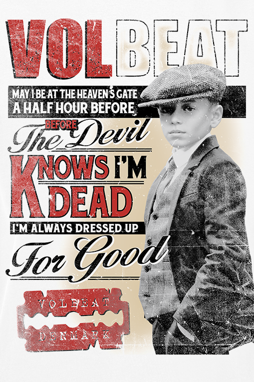 Volbeat Cheapside Sloggers T-Shirt weiß