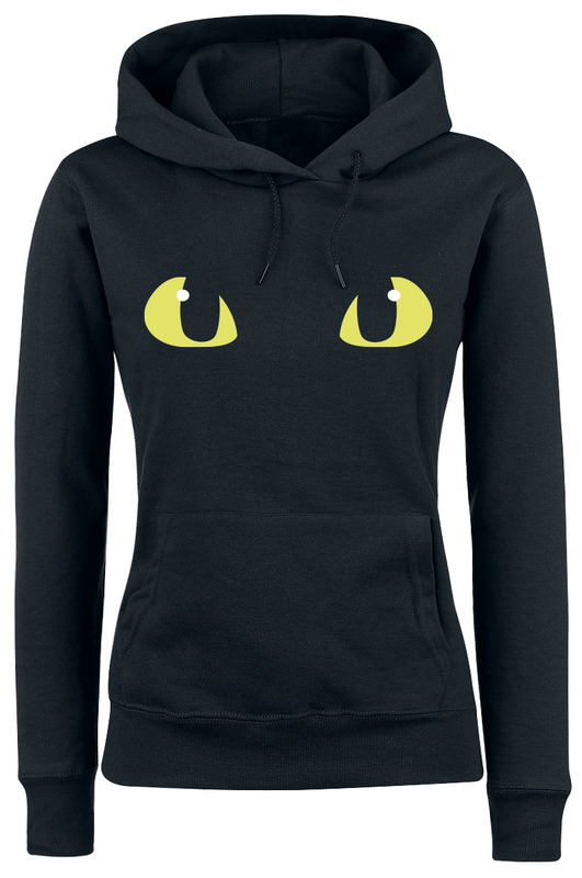 How to Train Your Dragon  Hoodie - Dragon - Toothless - for Women - black