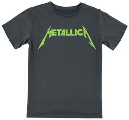 Amplified Collection - Kids - Neon Logo, Metallica, T-Shirt