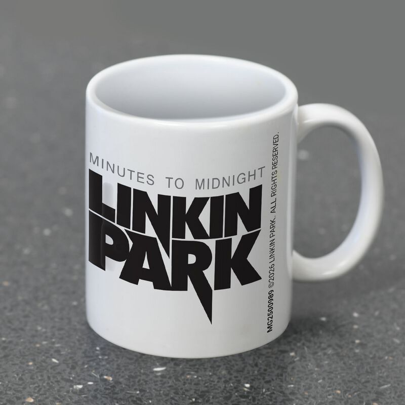 Linkin Park Tasse - M2M - weiß  - Lizenziertes Merchandise!