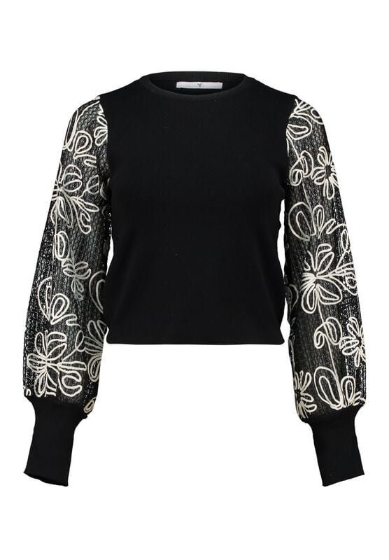 Sweat-shirt  de Hailys - LS V SK MI44NU - XS-S à M-L - pour Femme - noir