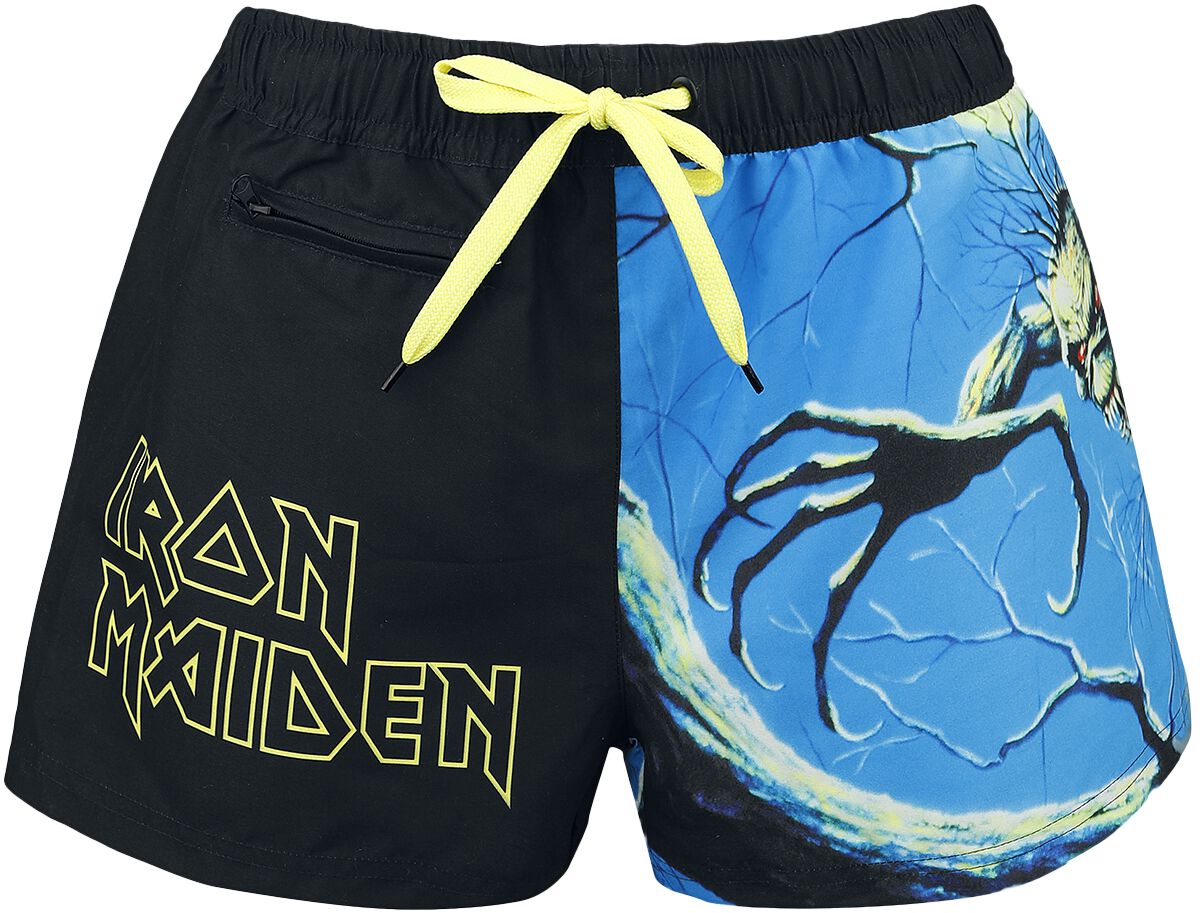 Iron Maiden Badeshort EMP Signature Collection S bis XXL für Damen Größe M multicolor EMP exklusives Merchandise!  - Onlineshop EMP
