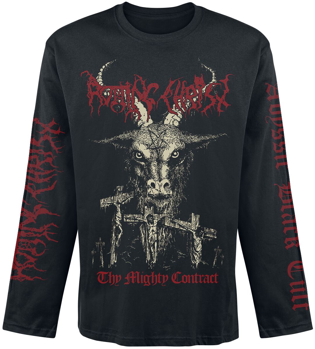 Image of Rotting Christ The mighty contract Longsleeve schwarz
