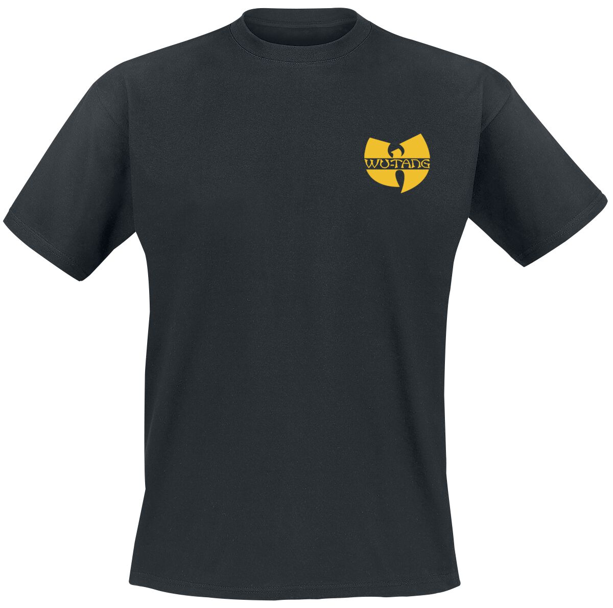 Image of T-Shirt di Wu-Tang Clan - Black Logo - S a XXL - Uomo - nero