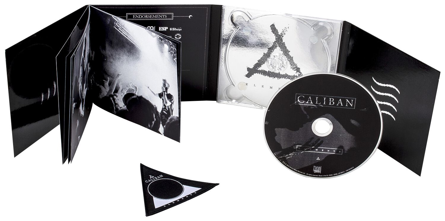 Image of Caliban Elements CD & Patch Standard