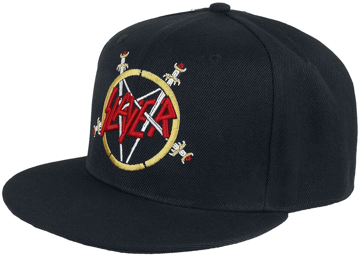 Slayer Cap - Logo - schwarz  - EMP exklusives Merchandise!