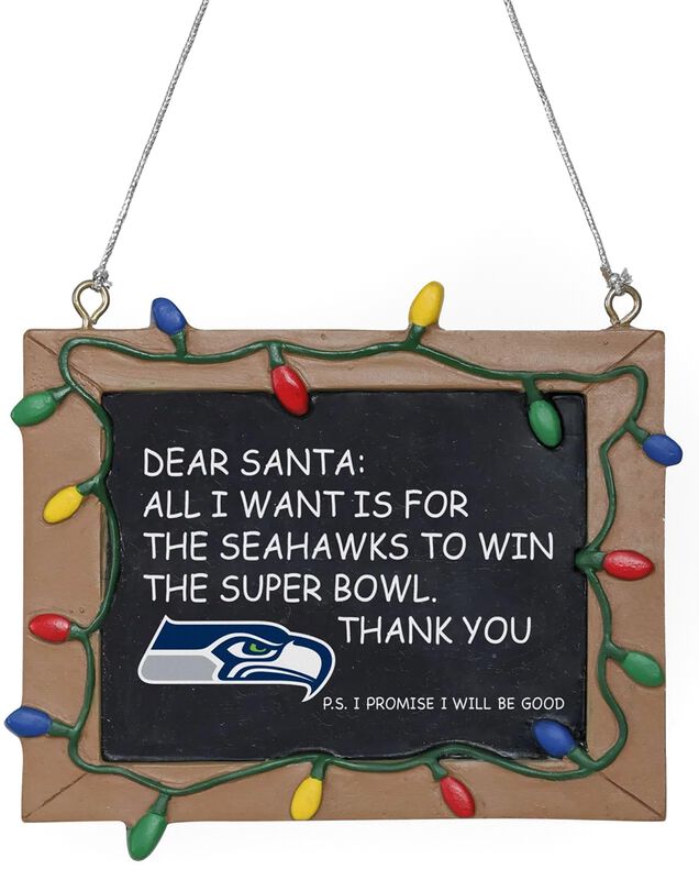 Seattle Seahawks - Tafelschild