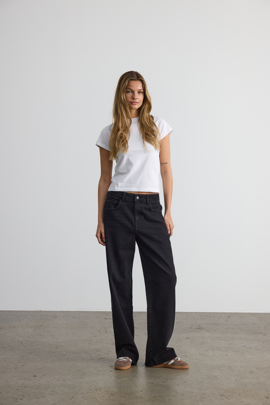 Thumbnail - Noisy May NMJOSIE HW LOOSE JEANS AZ385BL NOOS Jeans schwarz in W28L32