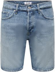 ONSEDGE LIGHT BLUE 6092 SHORTS NOOS, ONLY and SONS, Short