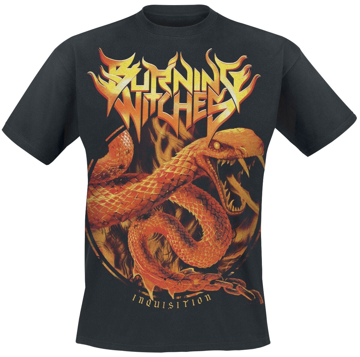 T-Shirt - Snake - S bis XXL - für Männer - Größe M - schwarz - Lizenziertes Merchandise! - Männer - male