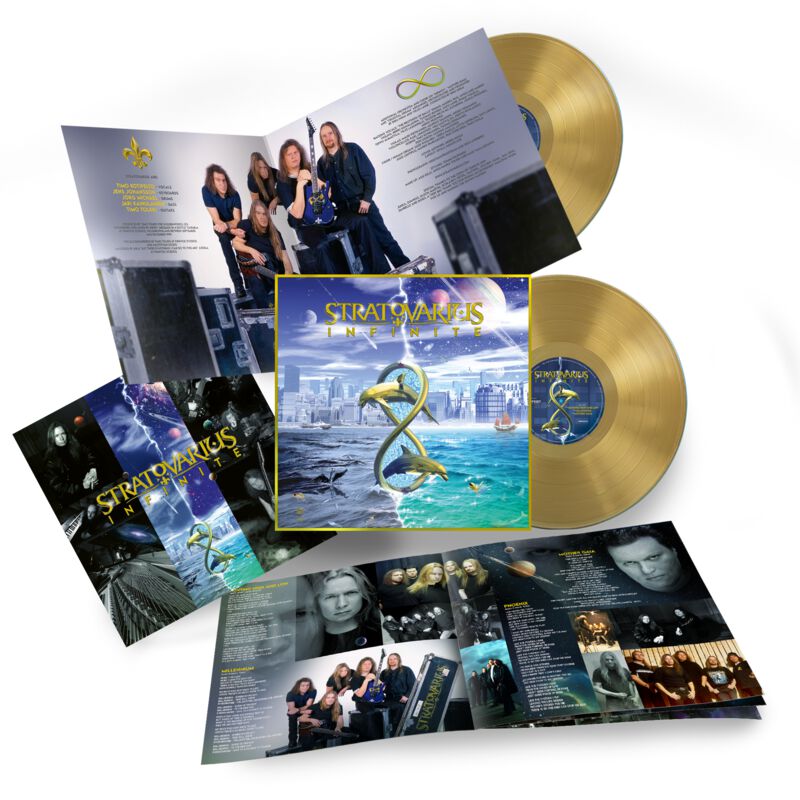 Infinite von Stratovarius - 2-LP (Coloured, Limited Edition, Re-Release, Standard)