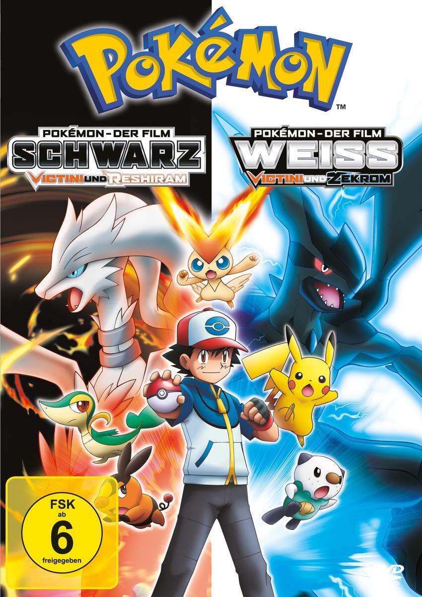 Pokémon Der Film: Schwarz – Victini und Reshiram / Weiß – Victini und Zerkrom DVD multicolor Pokémon Der Film: Schwarz – Victini und Reshiram / Weiß – Victini und Zerkrom DVD multicolor