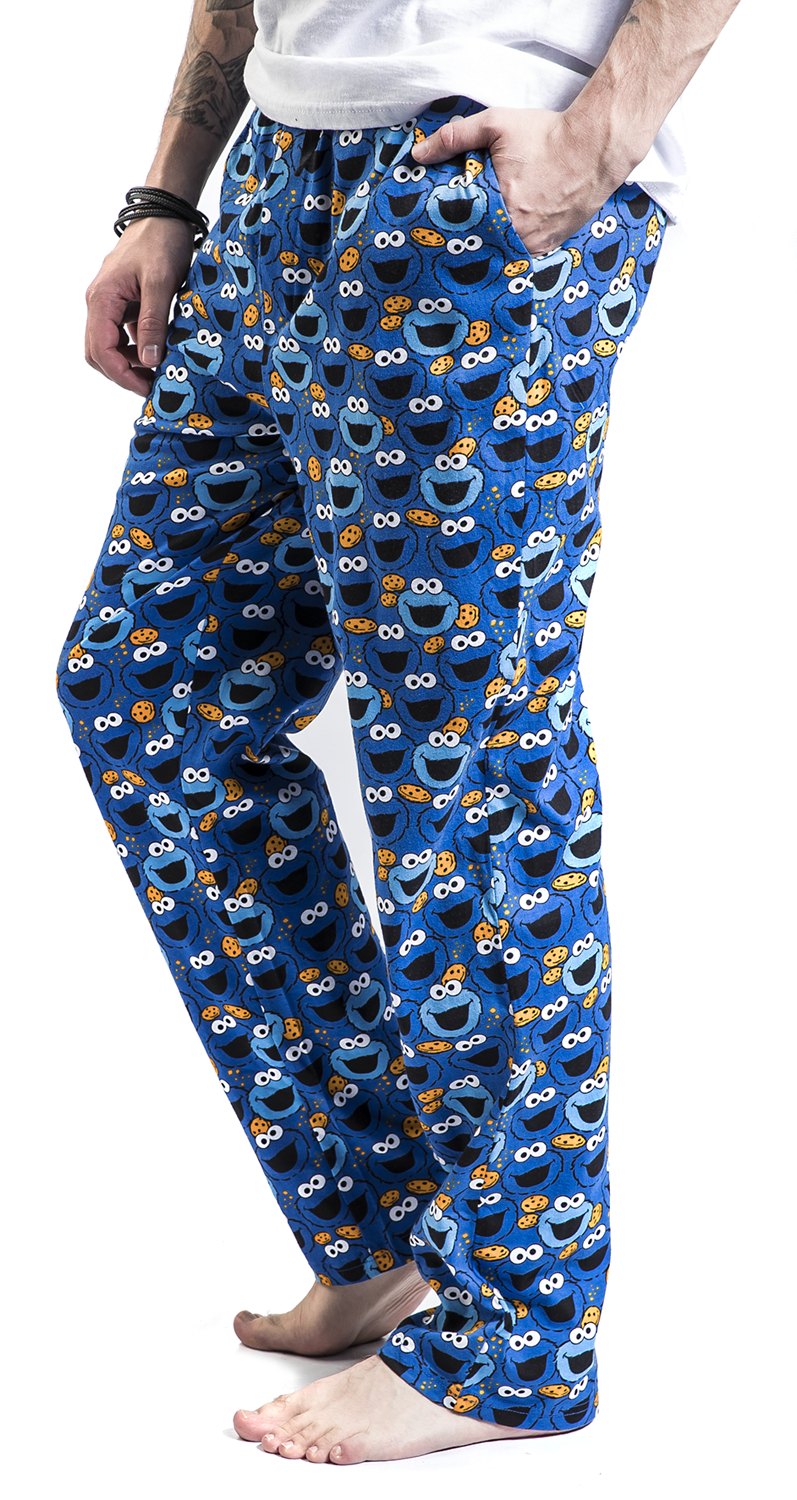 Sesamstraße Cookie Monster Pyjama-Hose blau - 20.01% Rabatt