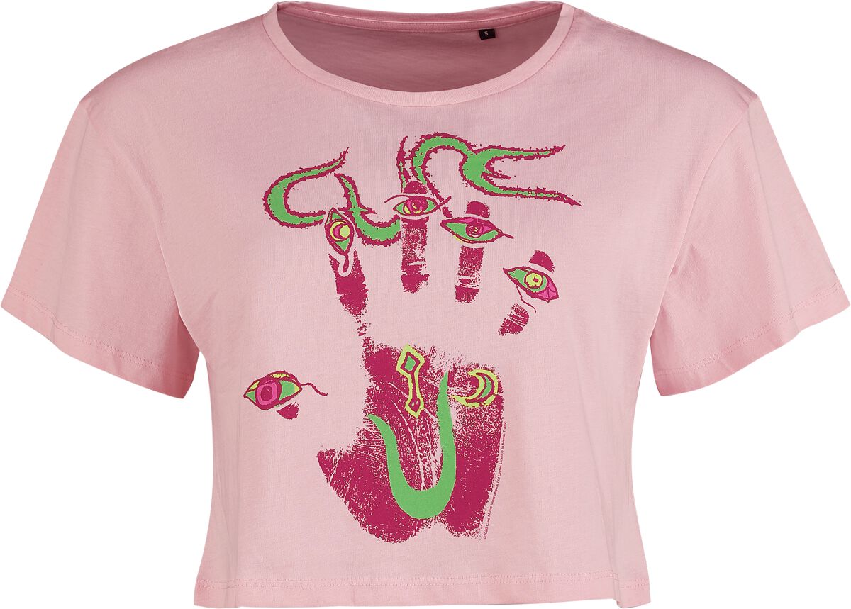 The Cure T-shirt - Tour '92 - XS tot XL - voor Vrouwen - lichtroze