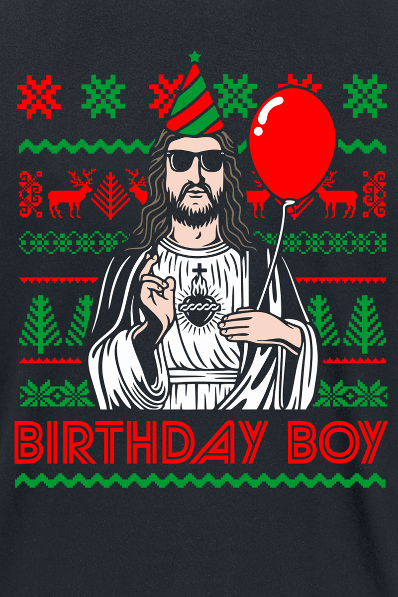 4068143076449 - Birthday Boy T-Shirt schwarz in M