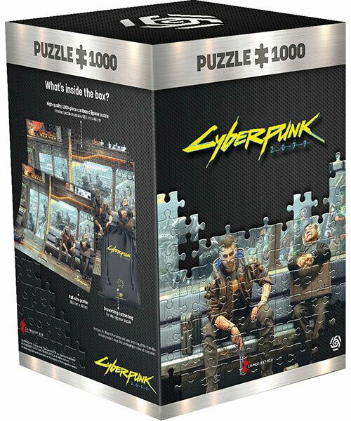 Cyberpunk 2077 Metro Puzzle multicolor