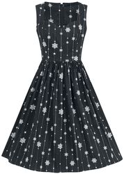 Belle 50's Dress, Hell Bunny, Mittellanges Kleid