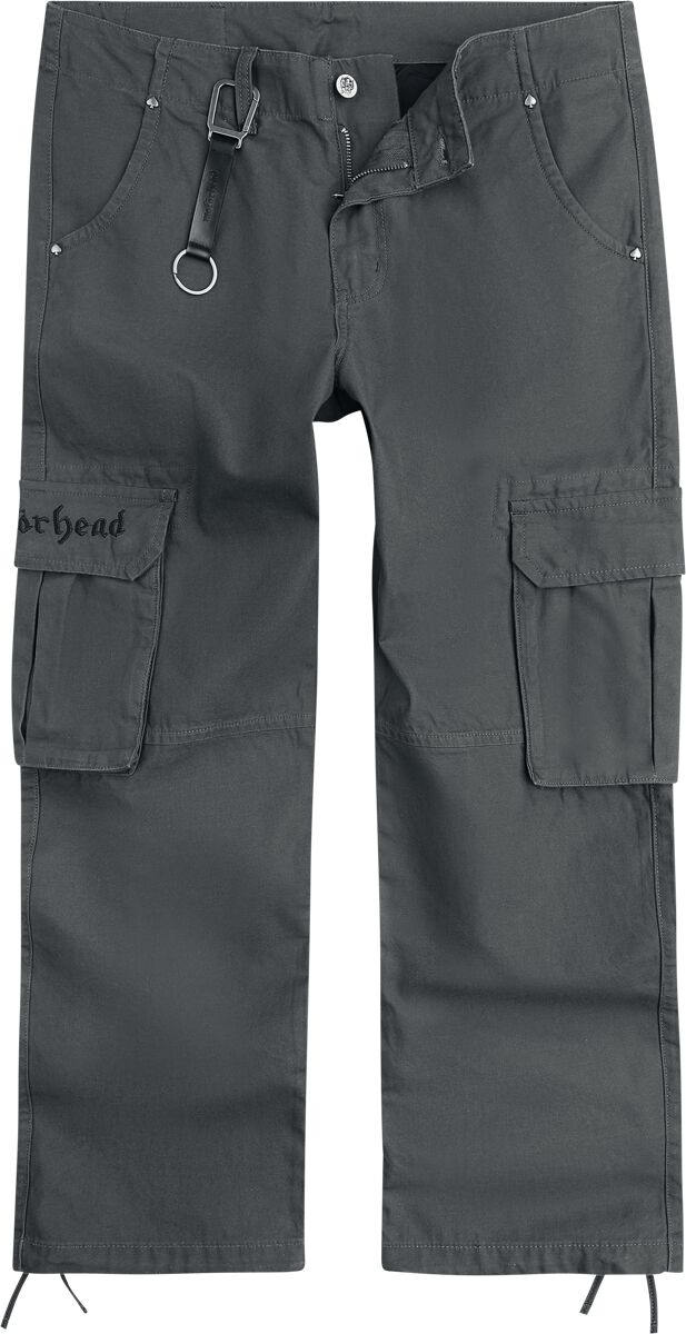 Cargo-byxor  av Motörhead - EMP Signature Collection - Herr - mörkgrå