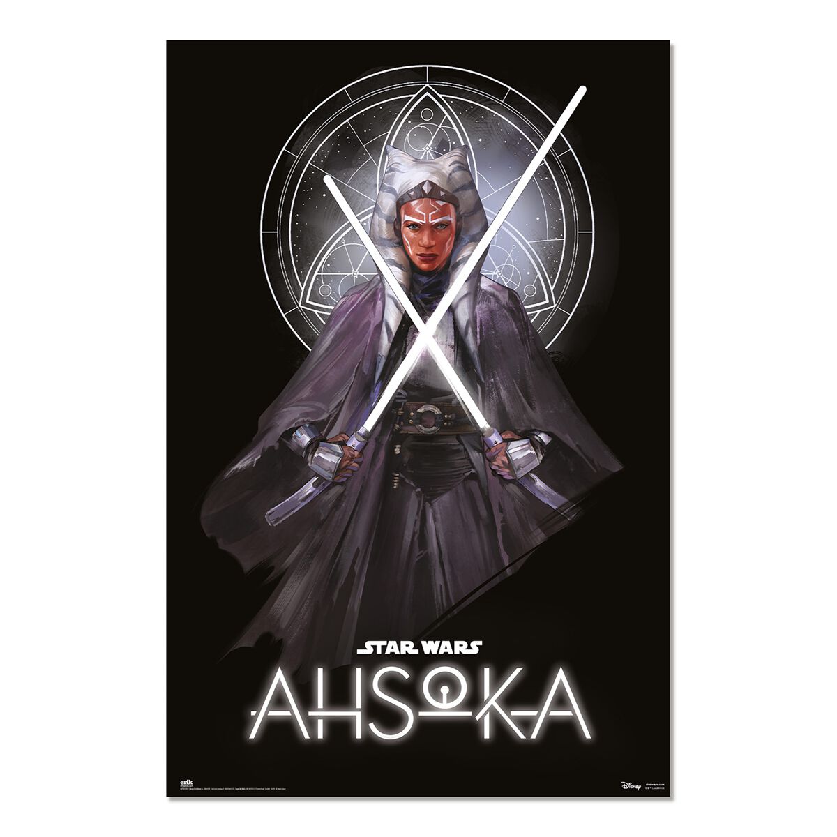 Star Wars - Ahsoka - Ahsoka Tano Lightsabers - Poster - multicolor