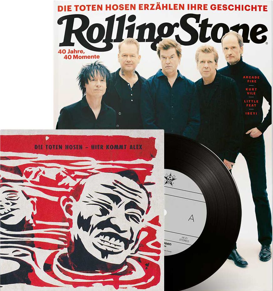 Die Toten Hosen Rolling Stone 05/22 inkl. 7-Inch-Vinyl-Single Magazine multicolour